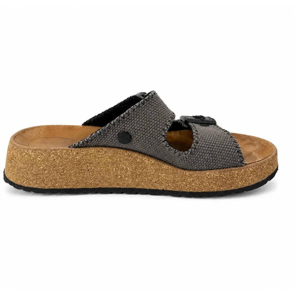 Papillio Birkenstock Arizona Women 40 US 9-9.5 Taupe Platform Sandals Portugal